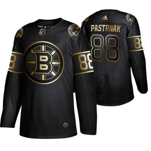 Superior Adidas Bruins #88 David Pastrnak Men's 2019 Black Golden Edition Authentic Stitched NHL Jersey