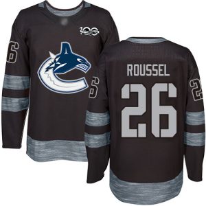 Magnificent Adidas Canucks #26 Antoine Roussel Black 1917 2017 100th Anniversary Stitched NHL Jersey