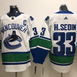 Exquisite Adidas Canucks #33 Henrik Sedin White Road Authentic Stitched NHL Jersey