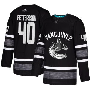 Superior Adidas Canucks #40 Elias Pettersson Black Authentic 2019 All Star Stitched NHL Jersey