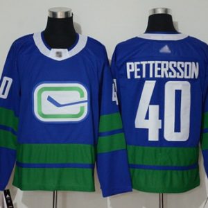 Splendid Adidas Canucks #40 Elias Pettersson Blue Alternate Authentic Stitched NHL Jersey
