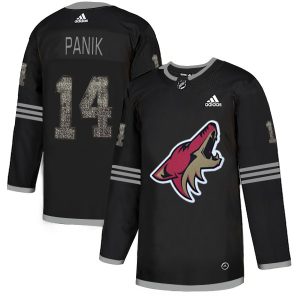 Exquisite Adidas Coyotes #14 Richard Panik Black Authentic Classic Stitched NHL Jersey
