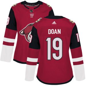 Superior Adidas Coyotes #19 Shane Doan Maroon Home Authentic Women's Stitched NHL Jersey