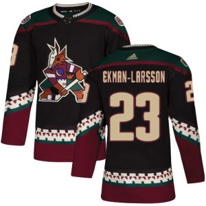 Magnificent Adidas Coyotes #23 Oliver Ekman Larsson Black Alternate Authentic Stitched NHL Jersey