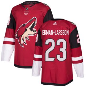 Outstanding Adidas Coyotes #23 Oliver Ekman Larsson Maroon Home Authentic Stitched Youth NHL Jersey