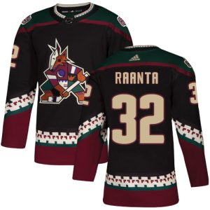Exquisite Adidas Coyotes #32 Antti Raanta Black Alternate Authentic Stitched NHL Jersey