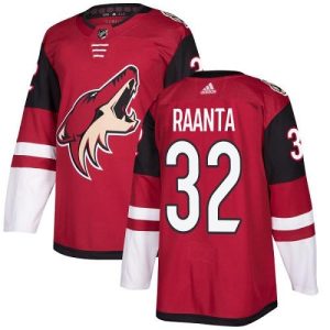 Superior Adidas Coyotes #32 Antti Raanta Maroon Home Authentic Stitched NHL Jersey
