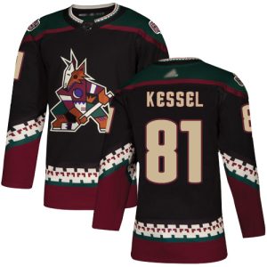 Exceptional Adidas Coyotes #81 Phil Kessel Black Alternate Authentic Stitched NHL Jersey