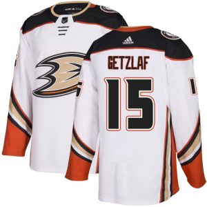 Gorgeous Adidas Ducks #15 Ryan Getzlaf White Road Authentic Youth Stitched NHL Jersey