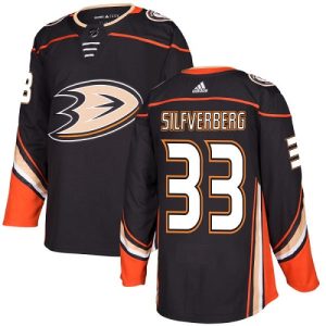 Exquisite Adidas Ducks #33 Jakob Silfverberg Black Home Authentic Stitched NHL Jersey