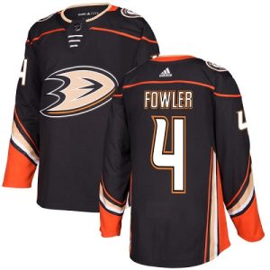 Magnificent Adidas Ducks #4 Cam Fowler Black Home Authentic Youth Stitched NHL Jersey