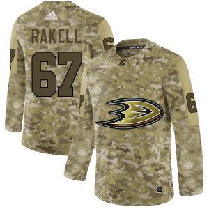 Superior Adidas Ducks #67 Rickard Rakell Camo Authentic Stitched NHL Jersey