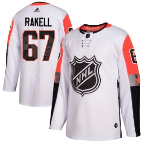 Gorgeous Adidas Ducks #67 Rickard Rakell White 2018 All Star Pacific Division Authentic Stitched NHL Jersey