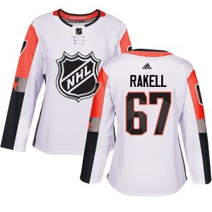 First - rate Adidas Ducks #67 Rickard Rakell White 2018 All Star Pacific Division Authentic Women's Stitched NHL Jersey