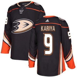 Gorgeous Adidas Ducks #9 Paul Kariya Black Home Authentic Youth Stitched NHL Jersey