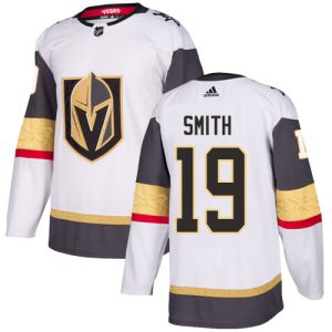 Superior Adidas Golden Knights #19 Reilly Smith White Road Authentic Stitched Youth NHL Jersey