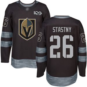 Magnificent Adidas Golden Knights #26 Paul Stastny Black 1917 2017 100th Anniversary Stitched NHL Jersey