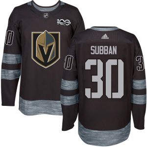 First - rate Adidas Golden Knights #30 Malcolm Subban Black 1917 2017 100th Anniversary Stitched NHL Jersey