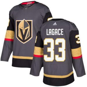 Splendid Adidas Golden Knights #33 Maxime Lagace Grey Home Authentic Stitched Youth NHL Jersey
