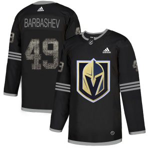 Gorgeous Adidas Golden Knights #49 Ivan Barbashev Black Authentic Classic Stitched NHL Jersey