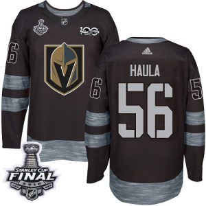 First - rate Adidas Golden Knights #56 Erik Haula Black 1917 2017 100th Anniversary 2018 Stanley Cup Final Stitched NHL Jersey