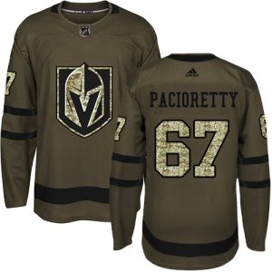 Splendid Adidas Golden Knights #67 Max Pacioretty Green Salute to Service Stitched Youth NHL Jersey