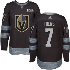 Premium Adidas Golden Knights #7 Alex Pietrangelo Black 1917 2017 100th Anniversary Stitched Youth NHL Jersey