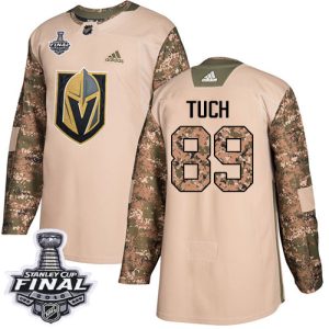 Outstanding Adidas Golden Knights #89 Alex Tuch Camo Authentic 2017 Veterans Day 2018 Stanley Cup Final Stitched Youth NHL Jersey