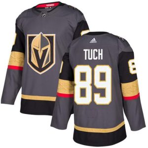 Magnificent Adidas Golden Knights #89 Alex Tuch Grey Home Authentic Stitched NHL Jersey