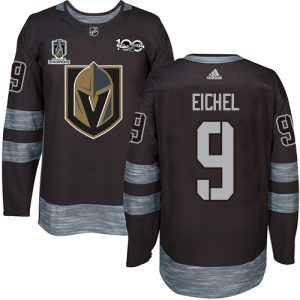 First - rate Adidas Golden Knights #9 Jack Eichel Black Youth 2023 Stanley Cup Champions 100th Anniversary Stitched NHL Jersey