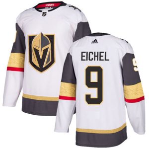 Premium Adidas Golden Knights #9 Jack Eichel White Road Authentic Stitched Youth NHL Jersey