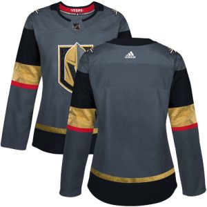 Magnificent Adidas Golden Knights Blank Grey Home Authentic Women's Stitched NHL Jersey