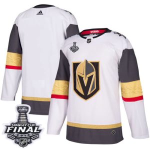 Magnificent Adidas Golden Knights Blank White Road Authentic 2018 Stanley Cup Final Stitched NHL Jersey