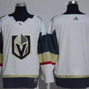 Exceptional Adidas Golden Knights Blank White Road Authentic Women's Stitched NHL Jersey