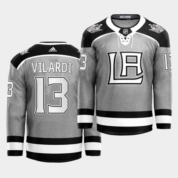 Premium Adidas Kings #13 Gabriel Vilardi 2021 City Concept NHL Stitched Jersey Black
