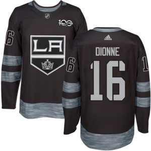 Magnificent Adidas Kings #16 Marcel Dionne Black 1917 2017 100th Anniversary Stitched NHL Jersey