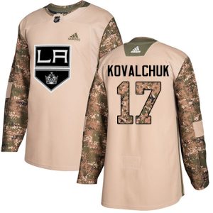 Magnificent Adidas Kings #17 Ilya Kovalchuk Camo Authentic 2017 Veterans Day Stitched NHL Jersey