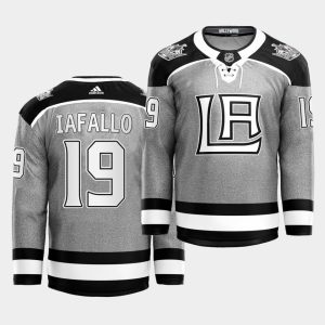 Outstanding Adidas Kings #19 Alex Iafallo 2021 City Concept NHL Stitched Jersey   Black