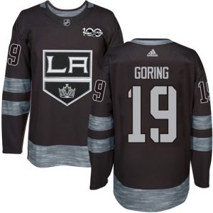 Superior Adidas Kings #19 Butch Goring Black 1917 2017 100th Anniversary Stitched NHL Jersey
