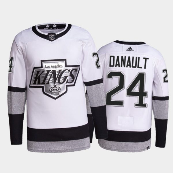 First - rate Adidas Kings #24 Phillip Danault Men's 2021 22 Alternate Authentic NHL Jersey White