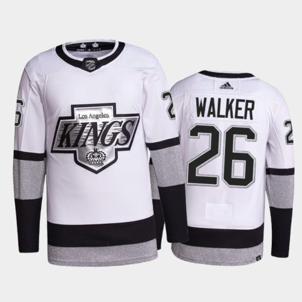 First - rate Adidas Kings #26 Sean Walker Men's 2021 22 Alternate Authentic NHL Jersey White