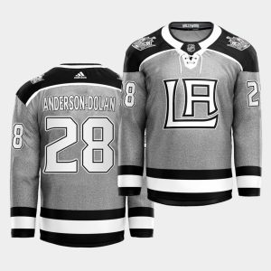 Magnificent Adidas Kings #28 Jaret Anderson Dolan 2021 City Concept NHL Stitched Jersey   Black