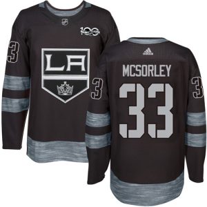 Exquisite Adidas Kings #33 Marty Mcsorley Black 1917 2017 100th Anniversary Stitched NHL Jersey