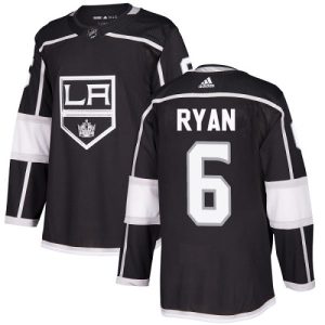 Gorgeous Adidas Kings #6 Joakim Ryan Black Home Authentic Stitched Youth NHL Jersey