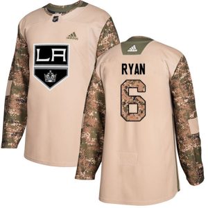 Outstanding Adidas Kings #6 Joakim Ryan Camo Authentic 2017 Veterans Day Stitched Youth NHL Jersey