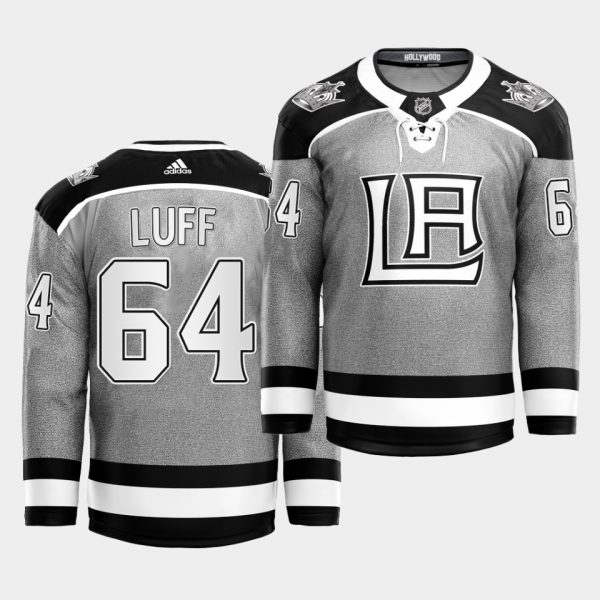 Splendid Adidas Kings #64 Matt Luff 2021 City Concept NHL Stitched Jersey Black