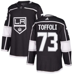 Gorgeous Adidas Kings #73 Tyler Toffoli Black Home Authentic Stitched Youth NHL Jersey