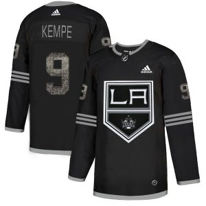 Gorgeous Adidas Kings #9 Adrian Kempe Black Authentic Classic Stitched NHL Jersey