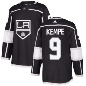 Exquisite Adidas Kings #9 Adrian Kempe Black Home Authentic Stitched Youth NHL Jersey