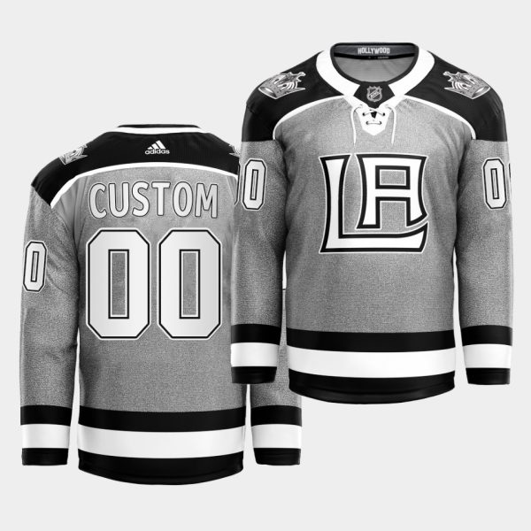 Premium Adidas Kings Custom 2021 City Concept NHL Stitched Jersey Black